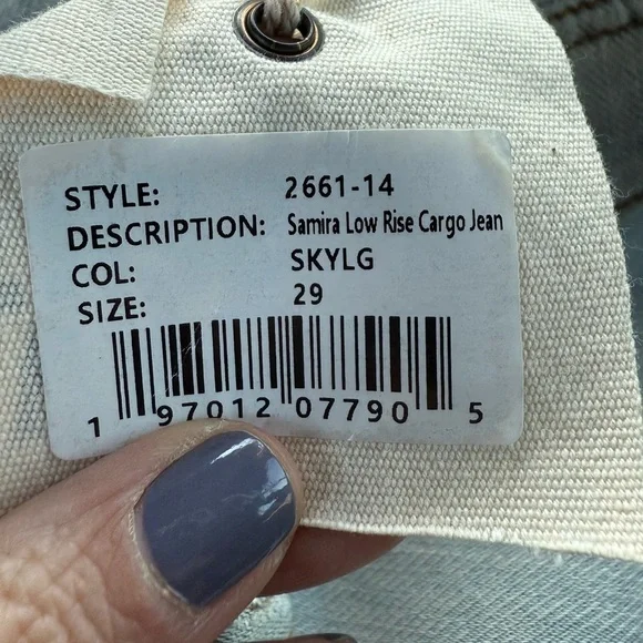 Ser.o.ya Retrofete NWT Samira Low Rise Cargo Pants Free Peoplesize 29